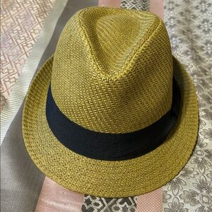Glory fedora hat by Goorin tan black band